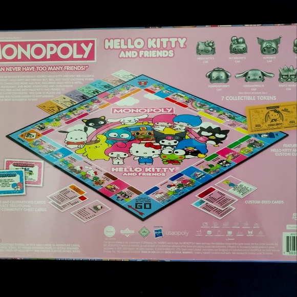 Hello Kitty and Friends Monopoly - Picture 5 of 5